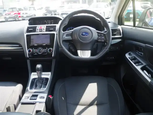 スバル レヴォーグ 1．6GT アイサイト プラウドED 千葉県 2015(平27)年 5.3万km ラピスブルーP アイサイト/SIドライブ/スバルリヤビークルディテクション/社外メモリーナビ/地デジTV/【DVD/CD再生機能　Bluetooth接続】/サイド/バックカメラ/革巻きステアリング/ステアリングスイッチ/パドルシフト/運転席パワーシート/ETC/LEDヘッドライト/フォグライト/ウインカーミラー/純正17インチアルミホイル/サイド/カーテン/ニーエアバッグ/キーレスアクセス
