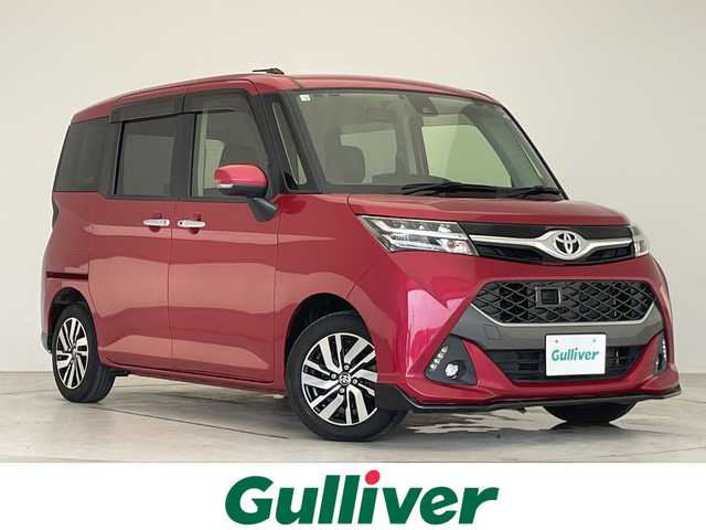 トヨタ タンク カスタムG S 愛知県 2018(平30)年 3.3万km マゼンタベリーマイカM 純正8型ナビ　ＳＤカードなし/フルセグ/バックカメラ/シートヒーター/クルーズコントロール/両側パワースライドドア/衝突軽減システム/アイドリングストップ/LEDヘッドライト/ステアリングスイッチ/スマートキー/プッシュスタート/コーナーセンサー