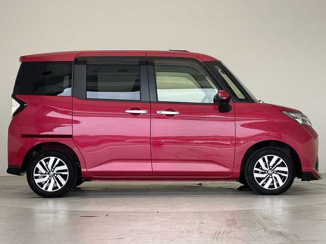 トヨタ タンク カスタムG S 愛知県 2018(平30)年 3.3万km マゼンタベリーマイカM 純正8型ナビ　ＳＤカードなし/フルセグ/バックカメラ/シートヒーター/クルーズコントロール/両側パワースライドドア/衝突軽減システム/アイドリングストップ/LEDヘッドライト/ステアリングスイッチ/スマートキー/プッシュスタート/コーナーセンサー