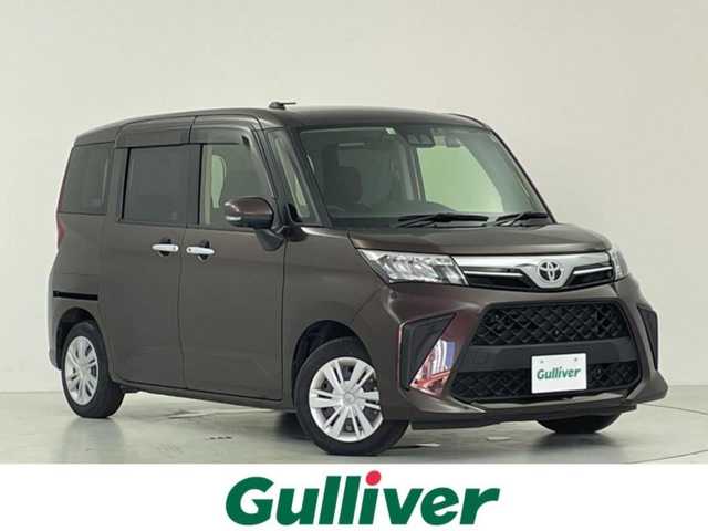 トヨタ ルーミー G 大阪府 2022(令4)年 2.3万km プラムブラウンパールクリスタルシャイン 衝突軽減ブレーキ/純正SDナビ/　Bluetooth/フルセグ/CD/AUX/AM/FM/パノラミックビューモニター/バックカメラ/両側パワースライドドア/LEDオートライト/クリアランスソナー/USB/スマートキー/ステアリングスイッチ/ドアバイザー/純正フロアマット