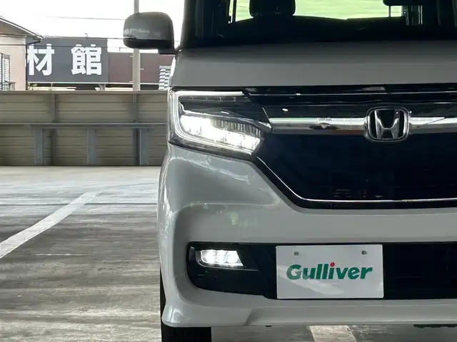 ホンダ Ｎ ＢＯＸ カスタム G L ホンダセンシング 静岡県 2020(令2)年 3.9万km プラチナホワイトパール 社外7インチナビDVD/(SD/Bluetooth/USB)/フルセグTV/スマートキー/クルーズコントロール/片側電動スライド/純正LEDヘッドライト/オートライト/オートハイビーム/純正フロアマット/純正14AW