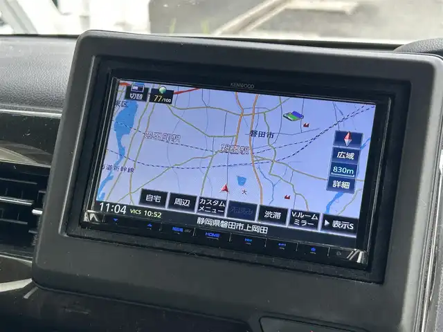 ホンダ Ｎ ＢＯＸ カスタム G L ホンダセンシング 静岡県 2020(令2)年 3.9万km プラチナホワイトパール 社外7インチナビDVD/(SD/Bluetooth/USB)/フルセグTV/スマートキー/クルーズコントロール/片側電動スライド/純正LEDヘッドライト/オートライト/オートハイビーム/純正フロアマット/純正14AW