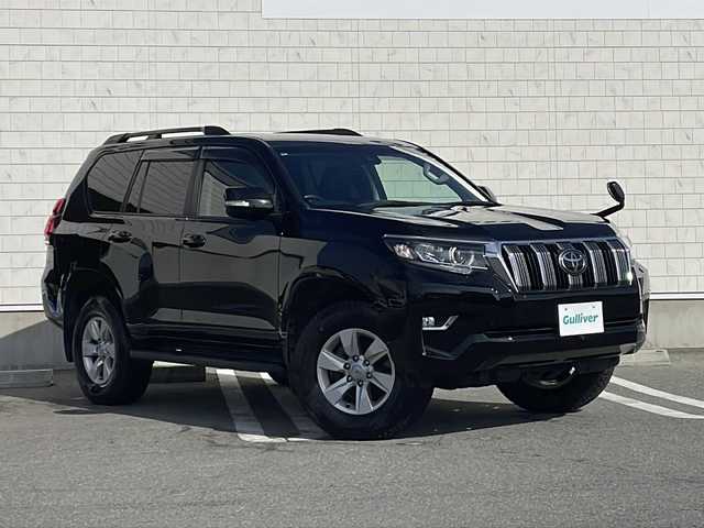 トヨタ ランドクルーザー プラド TX 山形県 2021(令3)年 7.7万km ブラック ToyotaSafetySenseP/・プリクラッシュセーフティ/・レーンディパーチャーアラート/・オートマチックハイビーム/・ロードサインアシスト/・先行車発進アラーム	/サンルーフ				/純正ナビ（CD/DVD/Bluetooth/HDMI）/フルセグテレビ/バックカメラ/デジタルインナーミラー/ETC/純正ドライブレコーダー/レーダークルーズコントロール/センターデフロック/コーナーセンサー/ルーフレール/革調シートカバー/LEDヘッドライト/ヘッドランプクリーナー/フォグランプ/ドアバイザー/純正フロアマット/純正ホイール