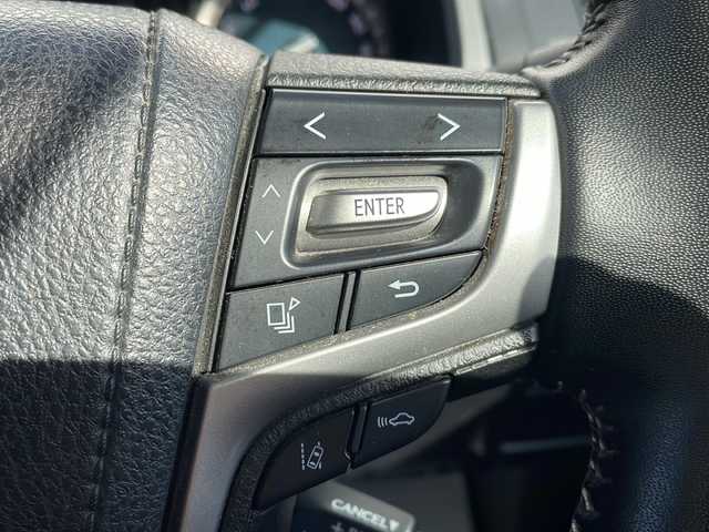 トヨタ ランドクルーザー プラド TX 山形県 2021(令3)年 7.7万km ブラック ToyotaSafetySenseP/・プリクラッシュセーフティ/・レーンディパーチャーアラート/・オートマチックハイビーム/・ロードサインアシスト/・先行車発進アラーム	/サンルーフ				/純正ナビ（CD/DVD/Bluetooth/HDMI）/フルセグテレビ/バックカメラ/デジタルインナーミラー/ETC/純正ドライブレコーダー/レーダークルーズコントロール/センターデフロック/コーナーセンサー/ルーフレール/革調シートカバー/LEDヘッドライト/ヘッドランプクリーナー/フォグランプ/ドアバイザー/純正フロアマット/純正ホイール