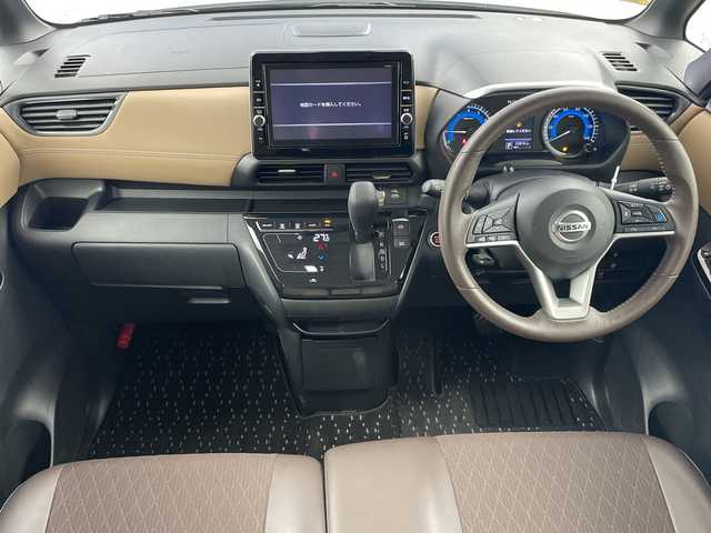 日産 ルークス HWS Gターボ プロパイロットED 岐阜県 2020(令2)年 3.4万km ホワイトパール 純正9インチナビ/　(AM/FM/CD/DVD/Bluetooth/フルセグTV)/アラウンドビューモニター/プロパイロット/衝突軽減ブレーキ/コーナーセンサー/レーンキープアシスト/ハーフレザーシート/LEDヘッドライト/純正ドライブレコーダー/ビルトインETC/純正アルミホイール/純正フロアマット