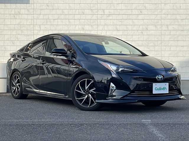トヨタ プリウス A 福島県 2021(令3)年 7.4万km アティチュードブラックマイカ 4WD 純正ナビ LEDヘッドライト Bluetooth 衝突軽減ブレーキ コーナーセンサー ブラインドスポットモニター ドライブレコーダー ETC クルコン HUD オートハイビーム 純正フロアマット
