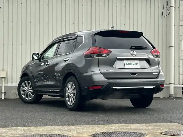 日産 エクストレイル ハイブリッド 20S 山形県 2020(令2)年 6.6万km ダークメタルグレー ４WD/衝突軽減システム/純正メモリナビ/　　【CD　BT　フルセグ　USB　AUX】/バックカメラ/オートライト/フォグランプ/レザーシート/レーンキープ/コーナーセンサー/ダウンヒルアシストコントロール/ドライブレコーダー/純正フロアマット/スマートキー/ETC