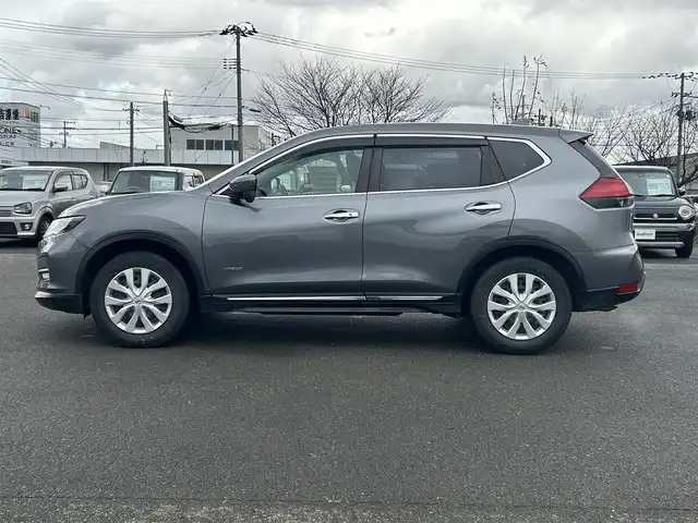 日産 エクストレイル ハイブリッド 20S 山形県 2020(令2)年 6.6万km ダークメタルグレー ４WD/衝突軽減システム/純正メモリナビ/　　【CD　BT　フルセグ　USB　AUX】/バックカメラ/オートライト/フォグランプ/レザーシート/レーンキープ/コーナーセンサー/ダウンヒルアシストコントロール/ドライブレコーダー/純正フロアマット/スマートキー/ETC