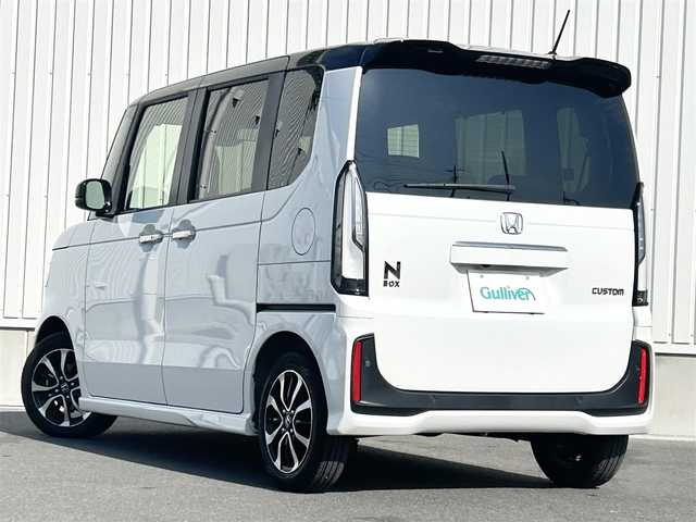 ホンダ Ｎ ＢＯＸ カスタム コーディネートスタイル 群馬県 2024(令6)年 0.6万km パールⅡ ワンオーナー/Gathers8インチナビ/（フルセグ/BluetoothAudio/iPod/USB）/バックカメラ/ホンダセンシング/・衝突軽減ブレーキ/・歩行者事故低減ステアリング/・標識認識機能/・車線維持支援システム/・オートハイビーム/・後方誤発進抑制機能/・パーキングセンサーシステム/・先行車発進お知らせ機能/・路外逸脱抑制機能/・渋滞追従機能付アダプティブクルーズコントロール/・誤発進抑制機能/・近距離衝突軽減ブレーキ/ハーフレザーシート/シートヒーター/両側パワースライドドア/LEDヘッドランプ/前後ドライブレコーダー/プッシュスタート/ETC/保証書/取説