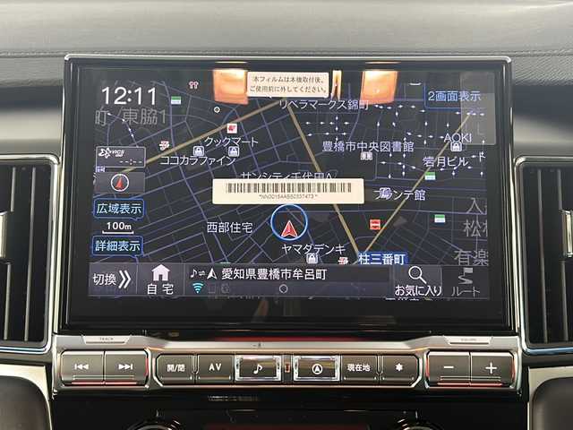 三菱 デリカＤ：５ シャモニー 愛知県 2025(令7)年 0.1万km未満 グラファイトグレーメタリック/ブラックマイカ CHAMONIX (7人)　4WD　e-Assist/オリジナルナビ取付パッケージ＋リアモニター取パッケージ(25300)/ステップレス　（7人）/D:5専用11型ナビゲーション(322300)/ステアリングヒーター/シートヒーター/パドルシフト/ステアリングリモコン/レーダークルーズコントロール/BMS/電動格納ウィンカーミラー/両側パワースライドドア/純正１８インチアルミホイール/純正LEDヘッドライト