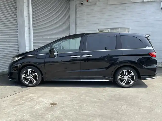 ホンダ オデッセイ アブソルート 茨城県 2014(平26)年 9.7万km クリスタルブラックパール (株)IDOMが運営する【じしゃロン水戸店】の自社ローン専用車両になりますこちらは現金またはオートローンご利用時の価格です。自社ローンご希望の方は別途その旨お申付け下さい/純正ナビ　/フルセグ　/バックカメラ/後席モニター/ステアリングスイッチ/クルーズコントロール/パドルシフト/アイドリングストップ/左側スライドドア/オートライト