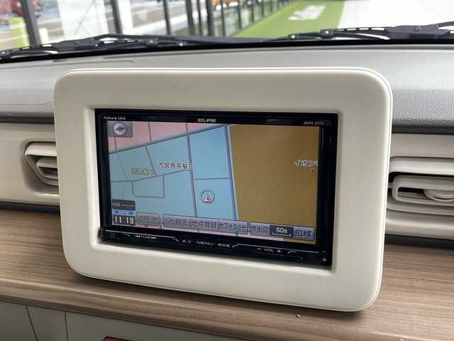 スズキ ラパン S 愛知県 2016(平28)年 5.7万km フォーンベージュメタリック/ホワイト2トーンルーフ 衝突軽減システム/SDナビ/シートヒーター/フルセグ/CD DVD/Bluetooth/バックカメラ/HIDヘッドライト/オートライト/ETC/スマートキー/プッシュスタート