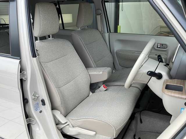 スズキ ラパン S 愛知県 2016(平28)年 5.7万km フォーンベージュメタリック/ホワイト2トーンルーフ 衝突軽減システム/SDナビ/シートヒーター/フルセグ/CD DVD/Bluetooth/バックカメラ/HIDヘッドライト/オートライト/ETC/スマートキー/プッシュスタート