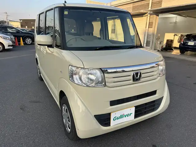 ホンダ Ｎ ＢＯＸ G 茨城県 2012(平24)年 9.8万km ヒダマリアイボリーパール 社外ナビ［AVIC-RZ710］/フルセグ視聴可/両側スライドドア/社外ETC/純正フロアマット