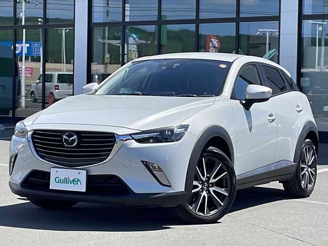 マツダ ＣＸ－３ XD ツーリング 道東・釧路十勝 2015(平27)年 8.1万km セラミックM ・4WD/・ディーゼルターボ/・純正マツダコネクトナビ/（フルセグ・BT・CD・DVD・ラジオ）/・バックカメラ/・レーダークルーズコントロール/・レザーシート/・スマートキー/・プッシュスタート/・衝突被害軽減ブレーキ/・レーンキープアシスト/・ブラインドスポットモニター/・ETC/・前席シートヒーター/・アイドリングストップ/・ステアリングスイッチ/・プッシュスタート/・電格ミラー
