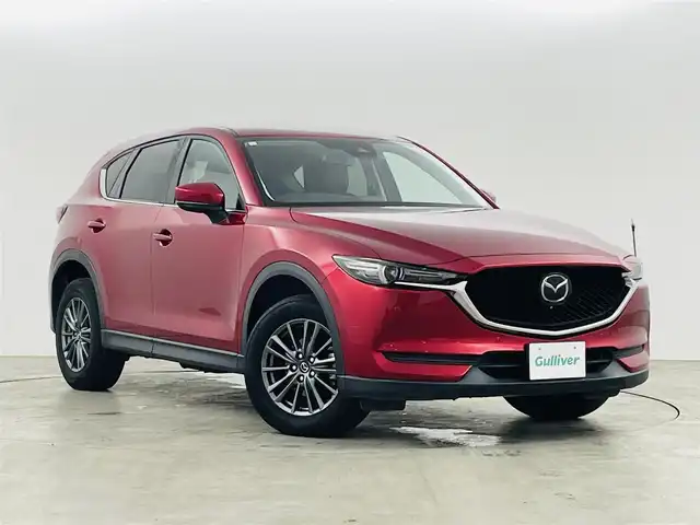 マツダ ＣＸ－５ XD プロアクティブ 福島県 2019(平31)年 4.1万km ソウルレッドクリスタルM ワンオーナー　/アイアクティブセンス/・衝突被害軽減システム/・BSM/・HUD/・車線逸脱警報/純正SDナビゲーション　/【AM/FM/DVD/CD/Bluetooth/フルセグ】/全方位カメラ　/ＥＴＣ　/パワーシート　/ステアリングスイッチ　/・革巻きステアリング　/パワーバックドア　/３６０°ドライブレコーダー　/コーナーセンサー　/・ＬＥＤライト　/・オートライト/プッシュスタート/・スマートキー/コーナーセンサー