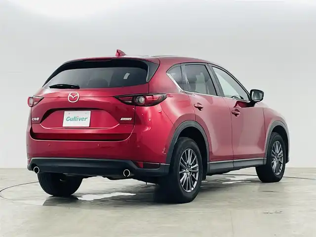 マツダ ＣＸ－５ XD プロアクティブ 福島県 2019(平31)年 4.1万km ソウルレッドクリスタルM ワンオーナー　/アイアクティブセンス/・衝突被害軽減システム/・BSM/・HUD/・車線逸脱警報/純正SDナビゲーション　/【AM/FM/DVD/CD/Bluetooth/フルセグ】/全方位カメラ　/ＥＴＣ　/パワーシート　/ステアリングスイッチ　/・革巻きステアリング　/パワーバックドア　/３６０°ドライブレコーダー　/コーナーセンサー　/・ＬＥＤライト　/・オートライト/プッシュスタート/・スマートキー/コーナーセンサー