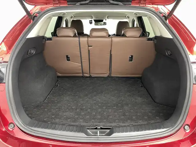 マツダ ＣＸ－５ XD プロアクティブ 福島県 2019(平31)年 4.1万km ソウルレッドクリスタルM ワンオーナー　/アイアクティブセンス/・衝突被害軽減システム/・BSM/・HUD/・車線逸脱警報/純正SDナビゲーション　/【AM/FM/DVD/CD/Bluetooth/フルセグ】/全方位カメラ　/ＥＴＣ　/パワーシート　/ステアリングスイッチ　/・革巻きステアリング　/パワーバックドア　/３６０°ドライブレコーダー　/コーナーセンサー　/・ＬＥＤライト　/・オートライト/プッシュスタート/・スマートキー/コーナーセンサー
