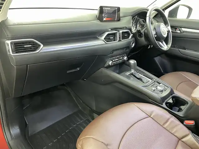 マツダ ＣＸ－５ XD プロアクティブ 福島県 2019(平31)年 4.1万km ソウルレッドクリスタルM ワンオーナー　/アイアクティブセンス/・衝突被害軽減システム/・BSM/・HUD/・車線逸脱警報/純正SDナビゲーション　/【AM/FM/DVD/CD/Bluetooth/フルセグ】/全方位カメラ　/ＥＴＣ　/パワーシート　/ステアリングスイッチ　/・革巻きステアリング　/パワーバックドア　/３６０°ドライブレコーダー　/コーナーセンサー　/・ＬＥＤライト　/・オートライト/プッシュスタート/・スマートキー/コーナーセンサー