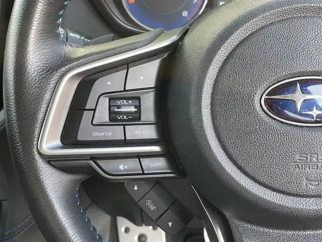 スバル ＸＶ ハイブリッド アドバンス 道央・札幌 2018(平30)年 4.2万km ラグーンブルーP ・４WD/・衝突軽減ブレーキ/・ハーフレザーシート/・純正SDナビ/　CD＆DVD＆USB＆SD＆ラジオ＆BT/・フルセグTV（走行中視聴不可）/・バックカメラ/・サイドカメラ/・パドルシフト/・オートエアコン/・オートライト/・アイドリングストップ/・ダウンヒルアシストコントロール/・レーンキープアシスト/・プッシュスタート/・スマートキー/・LEDライト/・ステアリング連動ヘッドランプ/・純正フロアマット/・フォグライト/・ウィンカーミラー/・ETC