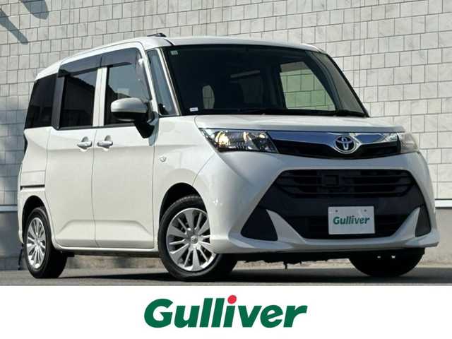 トヨタ タンク X 山形県 2016(平28)年 8.1万km パールホワイトⅢ プッシュスタート/純正ナビ/ワンセグTV/FM/AM/Bluetooth/片側パワースライド/横ブレ防止装置/盗難防止装置/バックカメラ/アイドリングストップ/スペアキー/ダブルエアバック/AUTOライト