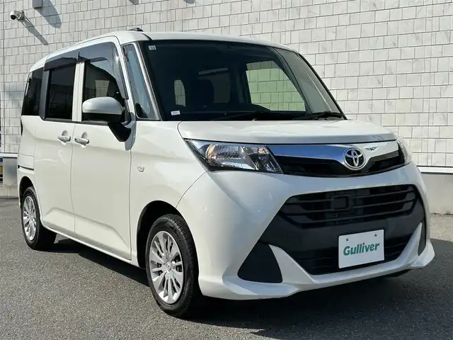 トヨタ タンク X 山形県 2016(平28)年 8.1万km パールホワイトⅢ プッシュスタート/純正ナビ/ワンセグTV/FM/AM/Bluetooth/片側パワースライド/横ブレ防止装置/盗難防止装置/バックカメラ/アイドリングストップ/スペアキー/ダブルエアバック/AUTOライト