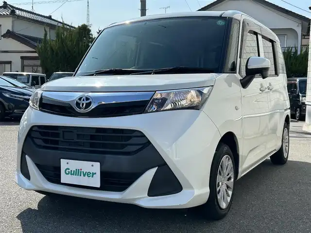 トヨタ タンク X 山形県 2016(平28)年 8.1万km パールホワイトⅢ プッシュスタート/純正ナビ/ワンセグTV/FM/AM/Bluetooth/片側パワースライド/横ブレ防止装置/盗難防止装置/バックカメラ/アイドリングストップ/スペアキー/ダブルエアバック/AUTOライト