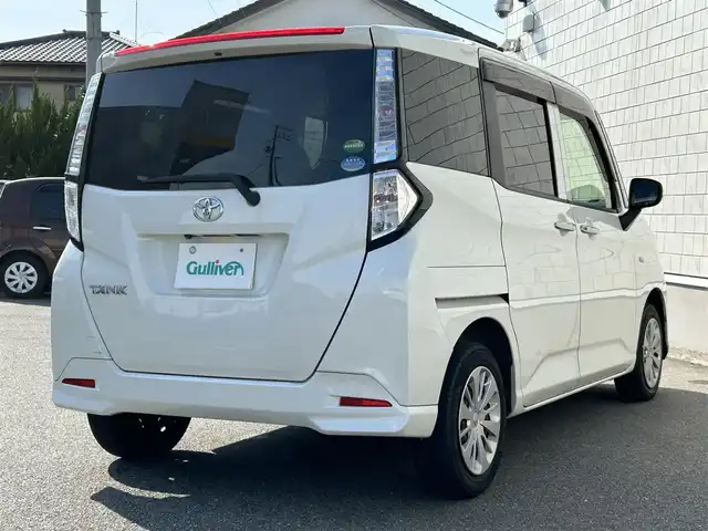 トヨタ タンク X 山形県 2016(平28)年 8.1万km パールホワイトⅢ プッシュスタート/純正ナビ/ワンセグTV/FM/AM/Bluetooth/片側パワースライド/横ブレ防止装置/盗難防止装置/バックカメラ/アイドリングストップ/スペアキー/ダブルエアバック/AUTOライト
