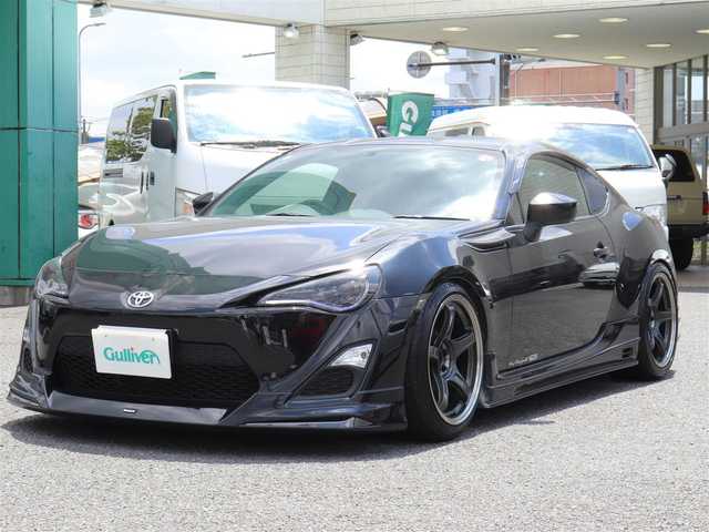 トヨタ ８６ G 神奈川県 2012(平24)年 9万km クリスタルブラックシリカ ドアバイザー/モデリスタエアロ /純正フロアマット /社外18インチAW/TEIN車高調/保証書/取説/スペアキー