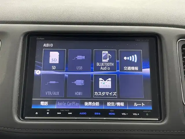 ホンダ ヴェゼル ハイブリッド Z ホンダセンシング 埼玉県 2018(平30)年 3.8万km クリスタルブラックパール 純正ナビ　シートヒーター　Ｂカメラ　ＥＴＣ　ＬＥＤヘッドライト　フルセグＴＶ　Ｂｌｕｅｔｏｏｔｈ　ＣＤ／ＤＶＤ　レーンキープ　オートハイビーム　アダプティブクルーズコントロール　　衝突被害軽減