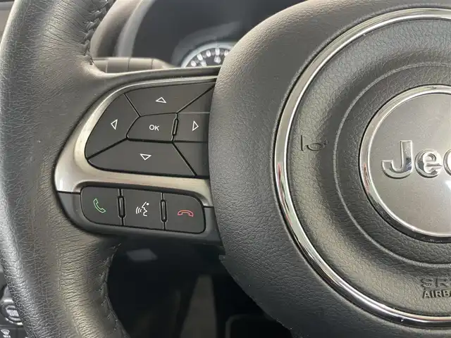 クライスラー・ジープ ジープ レネゲード リミテッド 静岡県 2021(令3)年 2.9万km ブラック ワンオーナー/Uconnectナビ/CarPlay対応/ACC/黒革シート/LKA/BSM/PDC/バックカメラ/電動シート/シートヒーター（フロント）/ステアリングヒーター/純正ドライブレコーダー