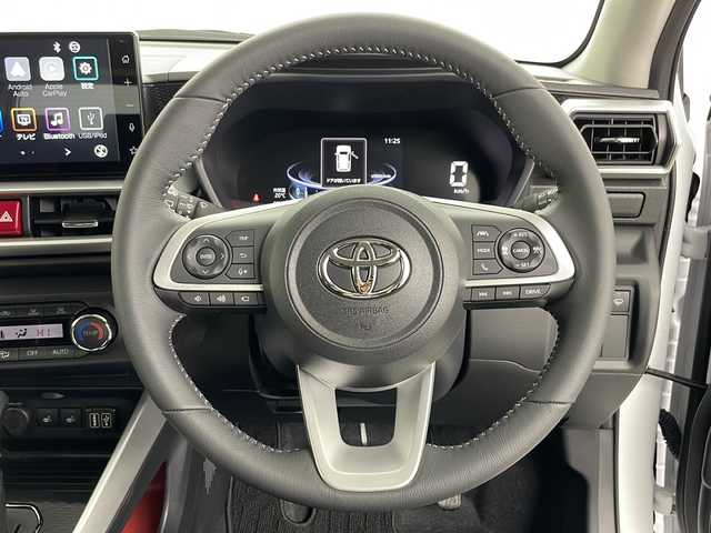 トヨタ ライズ Z 道央・札幌 2025(令7)年 0.1千km ブラックマイカメタリック/シャイニングホワイトパール ・4WD/・寒冷地仕様/・純正ディスプレイオーディオ　/&TV&BT&HDMI&AndroidAuto&AppleCarplay/・全方位カメラ/・スマートアシスト/・クルーズコントロール/・前席シートヒーター/・LEDヘッドライト/・LEDフォグ/・オートマチックハイビーム/・オートライト/・スマートキー/・スペアキー