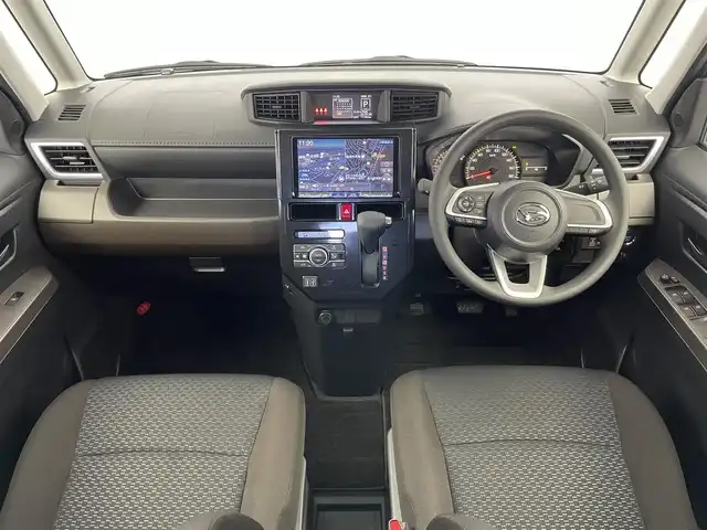 ダイハツ トール G 埼玉県 2023(令5)年 1.2万km ターコイズブルーマイカメタリック ALPINE9インチナビ/ CD DVD 地デジTV Bluetooth HDMI/パノラミックビューモニター/スマートアシスト/クリアランスソナー /両側パワースライドドア/ドライブレコーダー/ステアリングスイッチ/アイドリングストップ/LEDオートライト/スマートキー