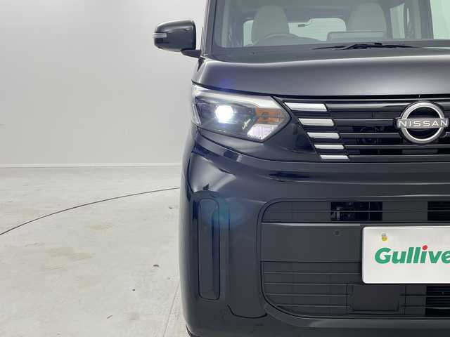 日産 ルークス X 茨城県 2024(令6)年 2万km ブラック 純正ディスプレイオーディオ　パノラミックビューモニター　衝突被害軽減ブレーキ　アイドリングストップ　横滑り防止装置　ドラレコ　ＥＴＣ　片側電動スライドドア　コーナーセンサー　スマートキー　ドアバイザー