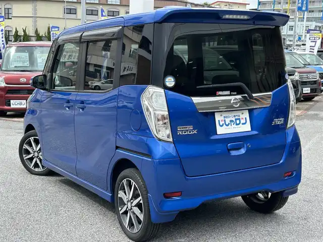 日産 デイズ ルークス HWS X Vセレクション 沖縄県 2017(平29)年 1万km オーシャンブルーP (株)IDOMが運営する【じしゃロンコザ店】の自社ローン専用車両になりますこちらは現金またはオートローンご利用時の価格です。自社ローンご希望の方は別途その旨お申付け下さい/フルセグＴＶ　/純正ナビ　/ＣＤ再生　/ＤＶＤ再生　/Ｂｌｕｅｔｏｏｔｈ接続　/方位カメラ　/ドライブレコーダー前後　/衝突軽減ブレーキ　/アイドリングストップ　/純正アルミホイール　/オートライト