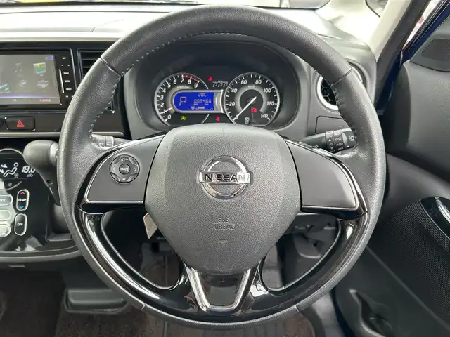 日産 デイズ ルークス HWS X Vセレクション 沖縄県 2017(平29)年 1万km オーシャンブルーP (株)IDOMが運営する【じしゃロンコザ店】の自社ローン専用車両になりますこちらは現金またはオートローンご利用時の価格です。自社ローンご希望の方は別途その旨お申付け下さい/フルセグＴＶ　/純正ナビ　/ＣＤ再生　/ＤＶＤ再生　/Ｂｌｕｅｔｏｏｔｈ接続　/方位カメラ　/ドライブレコーダー前後　/衝突軽減ブレーキ　/アイドリングストップ　/純正アルミホイール　/オートライト