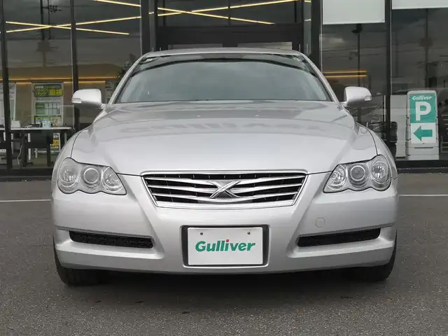 トヨタ マークＸ 250G Fパッケージ スマートED 茨城県 2009(平21)年 16.2万km シルバーM 社外ナビ/【ラジオ・BT・DISC・TV】/パワーシート/ETC/Bカメラ/ステリモ/オートライト/キセノンライト/純正フロアマット/社外アルミホイール/電格ミラー/ウインカーミラー/ドアバイザー/プッシュスタート/スマートキー