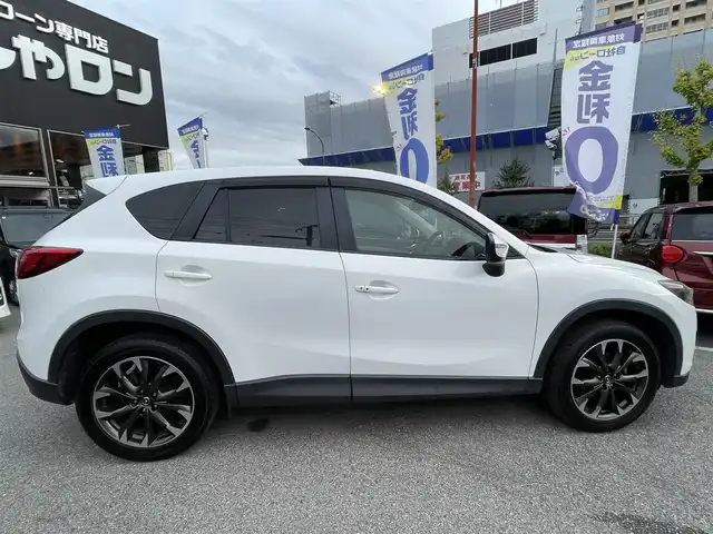 マツダ ＣＸ－５ XD Lパッケージ 兵庫県 2015(平27)年 8.8万km クリスタルホワイトパールマイカ (株)IDOMが運営する【じしゃロン西宮店】の自社ローン専用車両になります。こちらは現金またはオートローンご利用時の価格です。自社ローンご希望の方は別途その旨お申付け下さい/＊ETC/＊バックカメラ/＊パワステ/＊パワーウィンドウ/＊クルーズコントロールあり/＊フルセグ/＊パワーシート/＊シートヒーター/＊横滑り防止装置/＊レーンキープアシスト/＊オートライト/＊衝突被害軽減システム