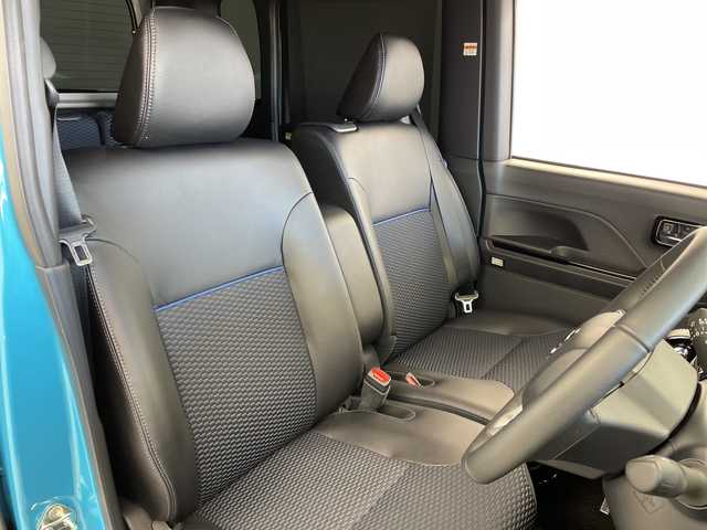 ダイハツ タント カスタム RS 岐阜県 2023(令5)年 1.4万km ターコイズブルーマイカメタリック 純正9インチディスプレイオーディオ/（Bluetooth/HDMI/AppleCarPlay）/スマートアシストIII/全方位カメラ/ステアリングスイッチ/両側パワースライドドア/リアサイドシェード/ハーフレザーシート/前方ドライブレコーダー/純正オーバヘッドコンソール/前席シートヒーター/スマートキー/スペアキー