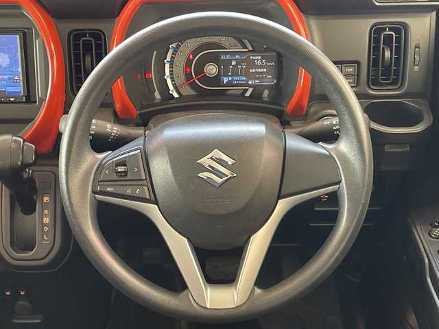 スズキ ハスラー HYBRID G 埼玉県 2020(令2)年 2.9万km バーミリオンオレンジ/ガンメタリック2トーン デュアルカメラブレーキサポート /ナビ/　　CD/BT/ワンセグ/バックカメラ /シートヒーター /純正15インチアルミホイール /ステアリングスイッチ /アイドリングストップ