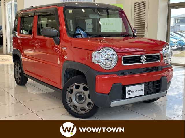 スズキ ハスラー HYBRID G 埼玉県 2020(令2)年 2.9万km バーミリオンオレンジ/ガンメタリック2トーン デュアルカメラブレーキサポート /ナビ/　　CD/BT/ワンセグ/バックカメラ /シートヒーター /純正15インチアルミホイール /ステアリングスイッチ /アイドリングストップ