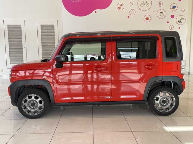 スズキ ハスラー HYBRID G 埼玉県 2020(令2)年 2.9万km バーミリオンオレンジ/ガンメタリック2トーン デュアルカメラブレーキサポート /ナビ/　　CD/BT/ワンセグ/バックカメラ /シートヒーター /純正15インチアルミホイール /ステアリングスイッチ /アイドリングストップ