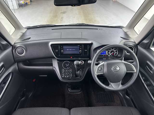 日産 デイズ ルークス ハイウェイスター Xターボ 愛知県 2018(平30)年 3.5万km ホワイトパール 純正7インチナビ/・フルセグTV/・Bluetooth/・アラウンドビューモニター/純正ドライブレコーダー/ETC/片側パワースライドドア/ターボ/衝突軽減ブレーキ/スマートキー/プッシュスタート/純正アルミホイール