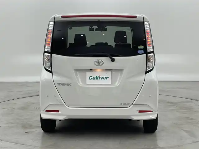 トヨタ タンク G－T 福岡県 2017(平29)年 7.4万km ブラックマイカメタリック 純正ナビ（フルセグＴＶ）　/バックカメラ　/前後ドライブレコーダー　/ビルトインＥＴＣ　/クルーズコントロール　/コーナーセンサー　/衝突軽減ブレーキ　/踏み間違い防止　/アイドリングストップ　/両側電動スライドドア