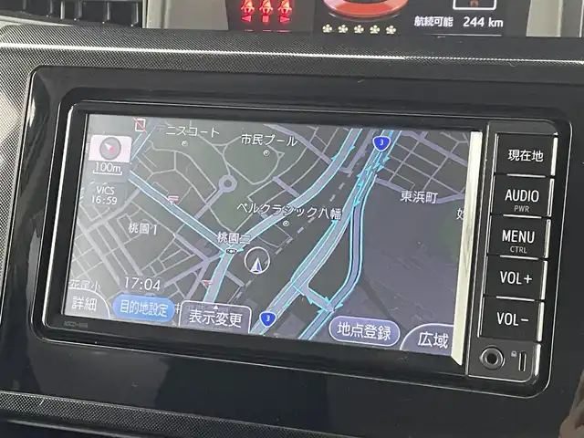 トヨタ タンク G－T 福岡県 2017(平29)年 7.4万km ブラックマイカメタリック 純正ナビ（フルセグＴＶ）　/バックカメラ　/前後ドライブレコーダー　/ビルトインＥＴＣ　/クルーズコントロール　/コーナーセンサー　/衝突軽減ブレーキ　/踏み間違い防止　/アイドリングストップ　/両側電動スライドドア