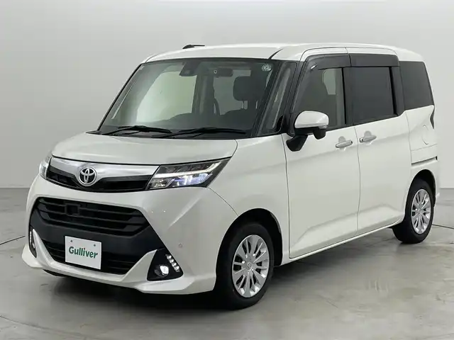 トヨタ タンク G－T 福岡県 2017(平29)年 7.4万km ブラックマイカメタリック 純正ナビ（フルセグＴＶ）　/バックカメラ　/前後ドライブレコーダー　/ビルトインＥＴＣ　/クルーズコントロール　/コーナーセンサー　/衝突軽減ブレーキ　/踏み間違い防止　/アイドリングストップ　/両側電動スライドドア
