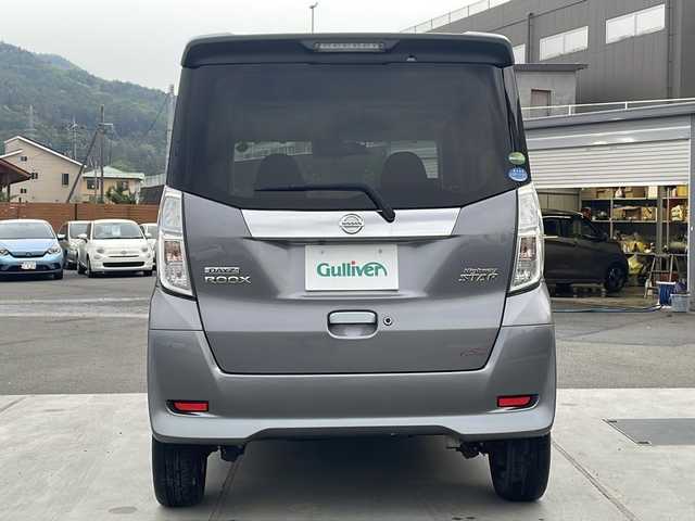 日産 デイズ ルークス ハイウェイスター Gターボ 山梨県 2018(平30)年 6.4万km チタニウムグレーメタリック 純正ナビ/ＥＴＣ　/バックモニター/オートライト　/プッシュスタート　/両側パワースライドドア/クルーズコントロール/プッシュスタート　/オートエアコン/フロアマット/純正アルミホイール/電動格納ミラー　