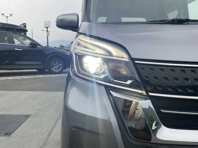 日産 デイズ ルークス ハイウェイスター Gターボ 山梨県 2018(平30)年 6.4万km チタニウムグレーメタリック 純正ナビ/ＥＴＣ　/バックモニター/オートライト　/プッシュスタート　/両側パワースライドドア/クルーズコントロール/プッシュスタート　/オートエアコン/フロアマット/純正アルミホイール/電動格納ミラー　