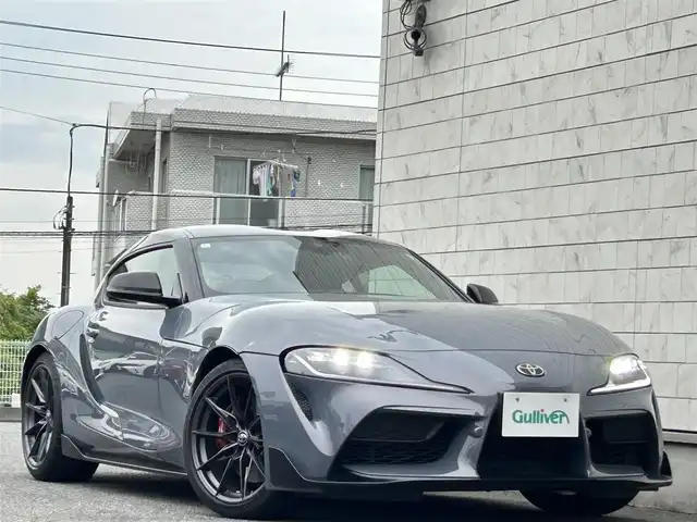 トヨタ スープラ RZ 埼玉県 2024(令6)年 1.1万km グレー ワンオーナー/外部検査済み/6MTモデル/カラー：ボルカニックアッシュグレーM/純正ナビ/フルセグTV/Bluetooth/USB　/バックカメラ/ハーフレザーシート/パワーシート（D席メモリー付き）/ETC/純正LEDヘッドライト/電動格納ミラー/革巻きステア/ステアリングオーディオスイッチ/デュアルAAC/シートヒーター/JBLサウンドスピーカー/新車保証書/取扱説明書/スペアキーｘ１
