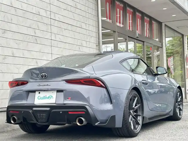 トヨタ スープラ RZ 埼玉県 2024(令6)年 1.1万km グレー ワンオーナー/外部検査済み/6MTモデル/カラー：ボルカニックアッシュグレーM/純正ナビ/フルセグTV/Bluetooth/USB　/バックカメラ/ハーフレザーシート/パワーシート（D席メモリー付き）/ETC/純正LEDヘッドライト/電動格納ミラー/革巻きステア/ステアリングオーディオスイッチ/デュアルAAC/シートヒーター/JBLサウンドスピーカー/新車保証書/取扱説明書/スペアキーｘ１